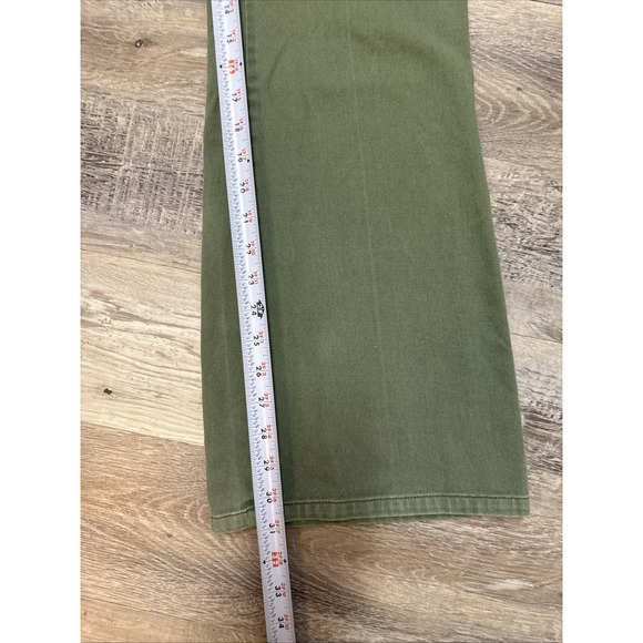 VTG Younique Jeans Women's Y2K Flare Zipper 90s Cargo Pockets Pants Grunge Sz 13 - Picture 3 of 9